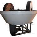 Energy Efficient Wet Pan Gold Mill Machine Mining Pan Mill for sale